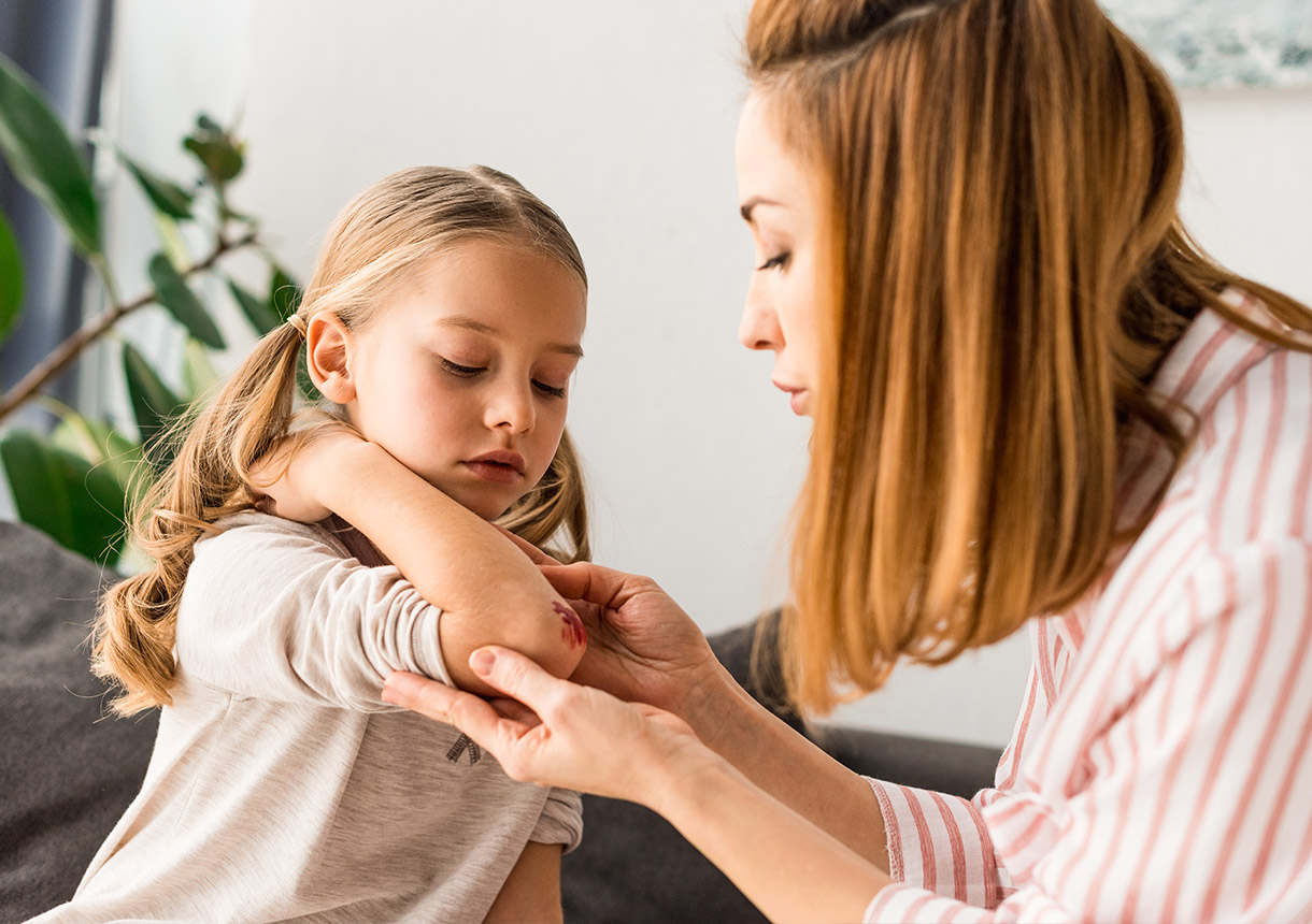 Patientinnen mit Blutgerinnungsstörung