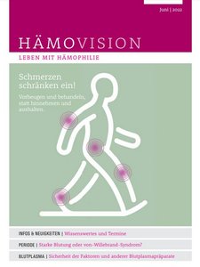 Ausgabe der Hämovision Juni 2022.