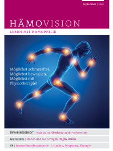 Titelbild des Magazins Hämovision Sept21